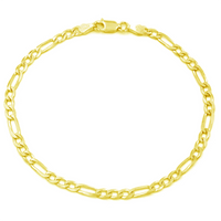 Solid Figaro Bracelet (14K).