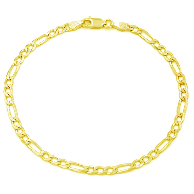 Solid Figaro Bracelet (14K).