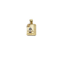 Liontin CZ Komuni Pertama (14K) 14 Karat Kuning Emas, Emas Putih, Two Tone, Popular Jewelry NY