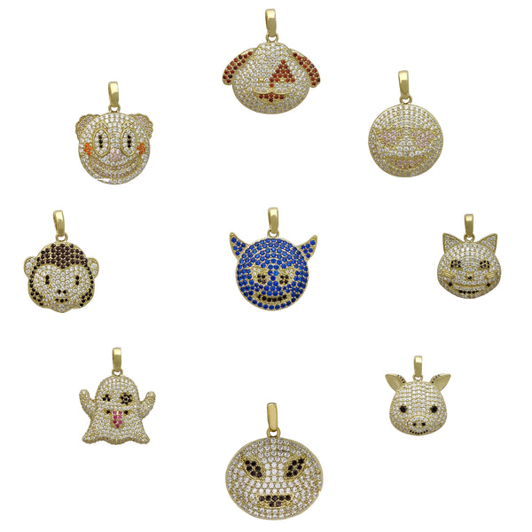 Emojis Pendant (14K) Popular Jewelry New York
