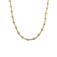 Disco Beads Necklace (14K)