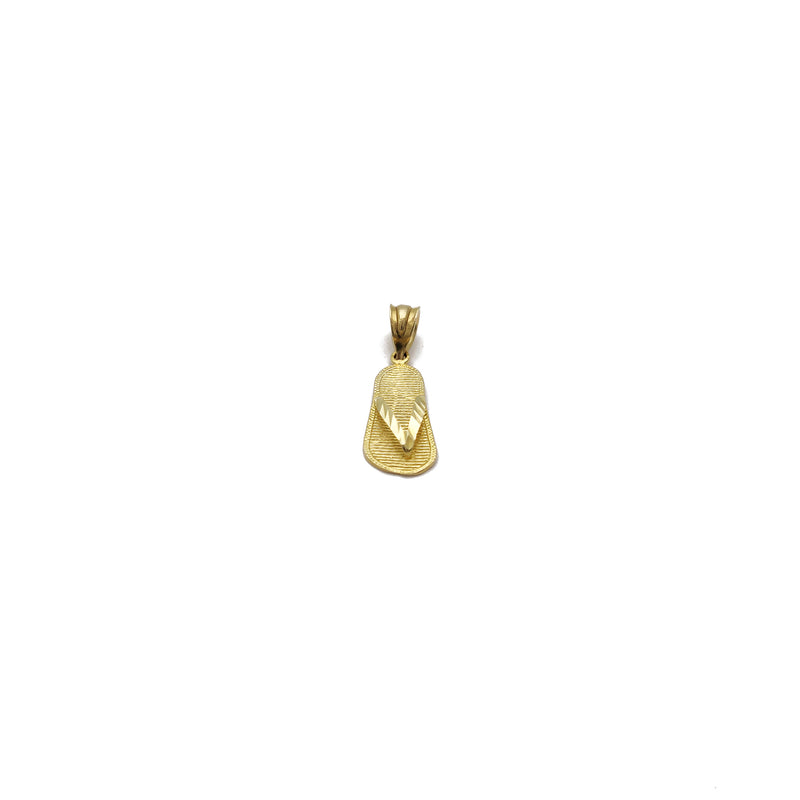 Flip Flop Pendant (14K) 14 Karat Yellow Gold, Popular Jewelry New York