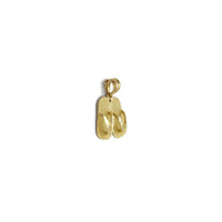 Flip Flops Pendant (14K) 14 Karat Yellow Gold, Popular Jewelry New York