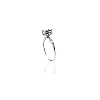 Zaročni prstan s plavajočim mostom (10 K) Popular Jewelry NY