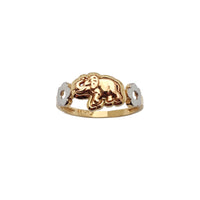 Elephant & Daisies Ring (14K)