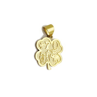 Upat ka Leaf Clover Lucky Pendant (14K) Popular Jewelry Bag-ong York