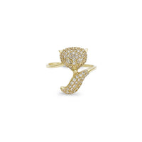 Pave Fox Ring (14K) Popular Jewelry New York