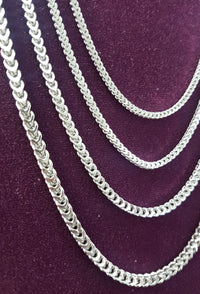 UFranco Chain Sterling Isiliva - Popular Jewelry