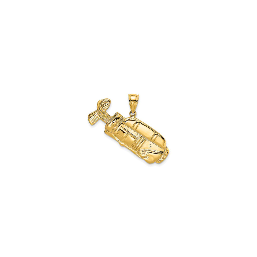 Golf Bag Pendant (14K)