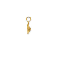 Texture Golf Bag Pendant (14K)