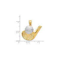 Golf Club Pendant (14K)