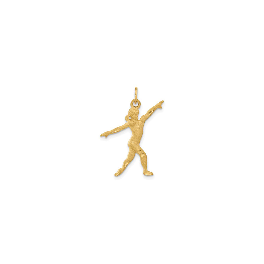 Gymnast Pendant (14K)