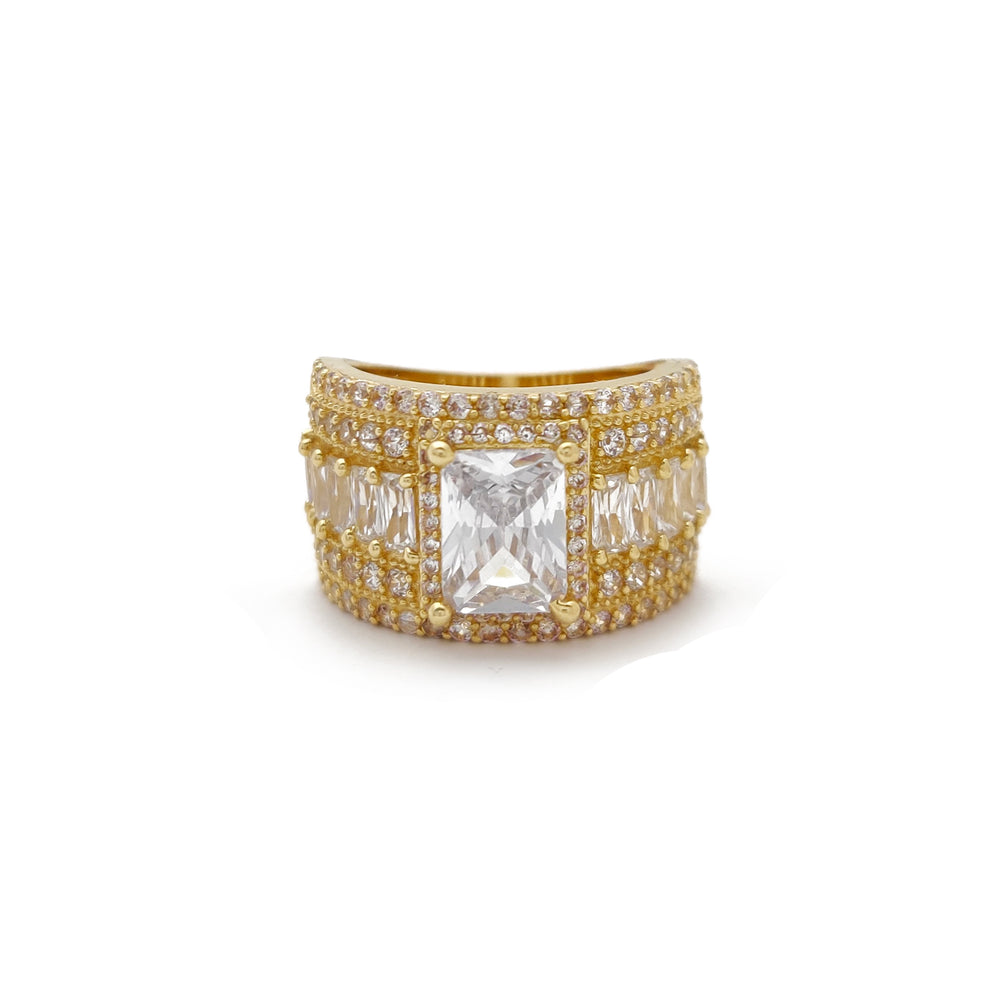 Gem Sequin Cocktail Ring (14K) Popular Jewelry New York