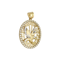 Yunan Açar Qartalı CZ Kulon (14K) Popular Jewelry New York