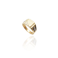 Guadalupe Square Signet Ring (14K)