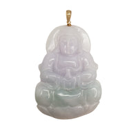 Guanyin Jade Pendant (14K)