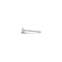 Half Moon & Star Adjustable Ring (Silver)