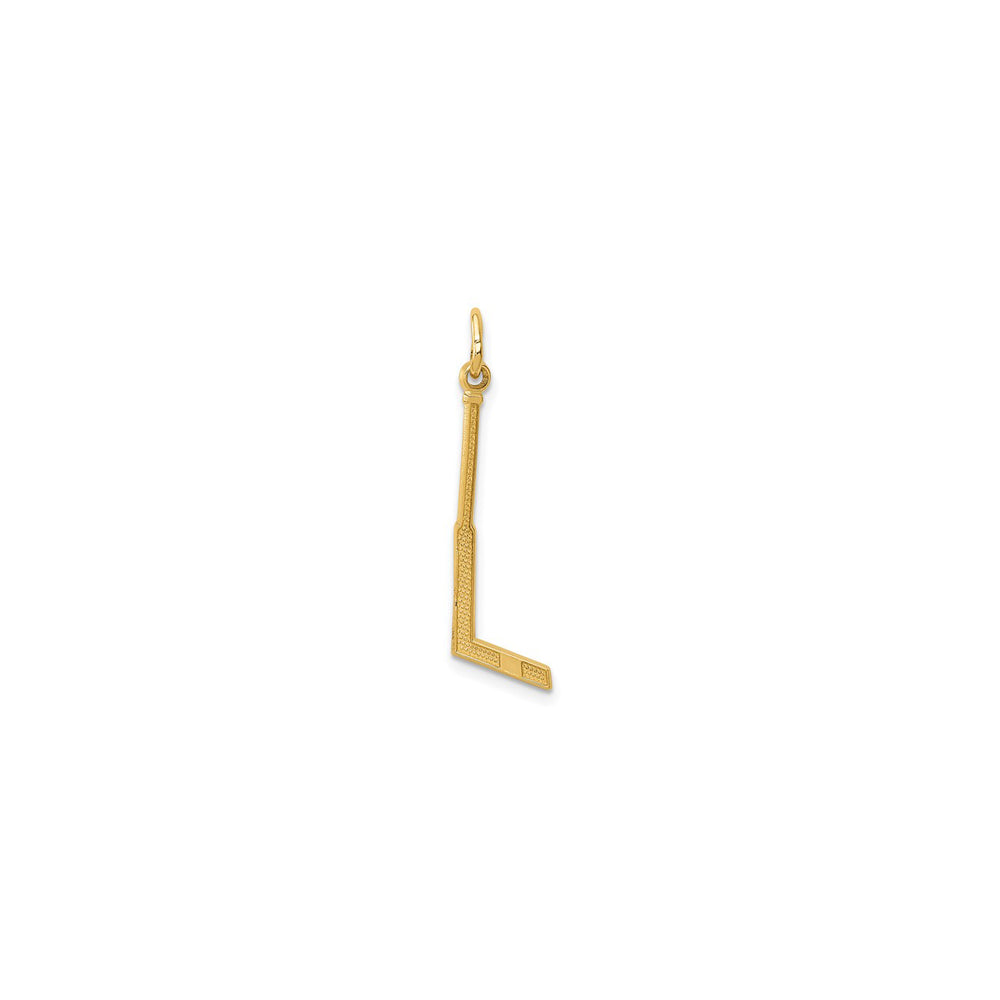 Goalie Stick Pendant (14K)