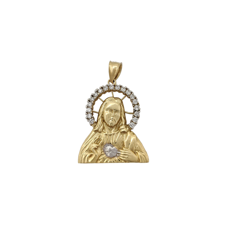 Halo Jesus Pendant (14K) Popular Jewelry New York