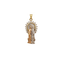 Pendant Halo Virgin Mary (14K) Popular Jewelry Efrog Newydd