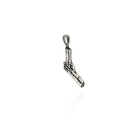 Hand Gun Pendant (Silver) New York Popular Jewelry