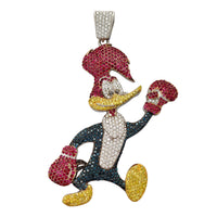 Handcrafted Diamond Woody Woodpecker (18K) Popular Jewelry New York