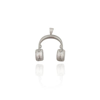 Headphone CZ Pendant (Silver) New York Popular Jewelry