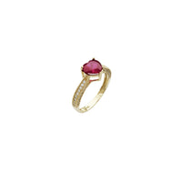 Heart CZ Ring (14K)
