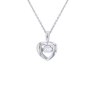 Heart Necklace (Silver)