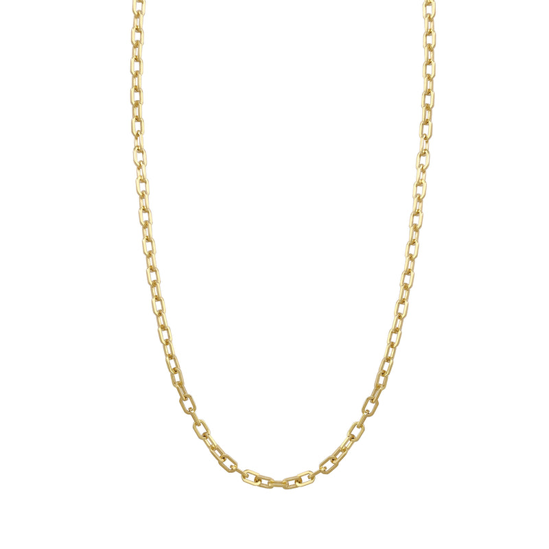 Hollow Cable Chain 24 inches (14K) Popular Jewelry New York