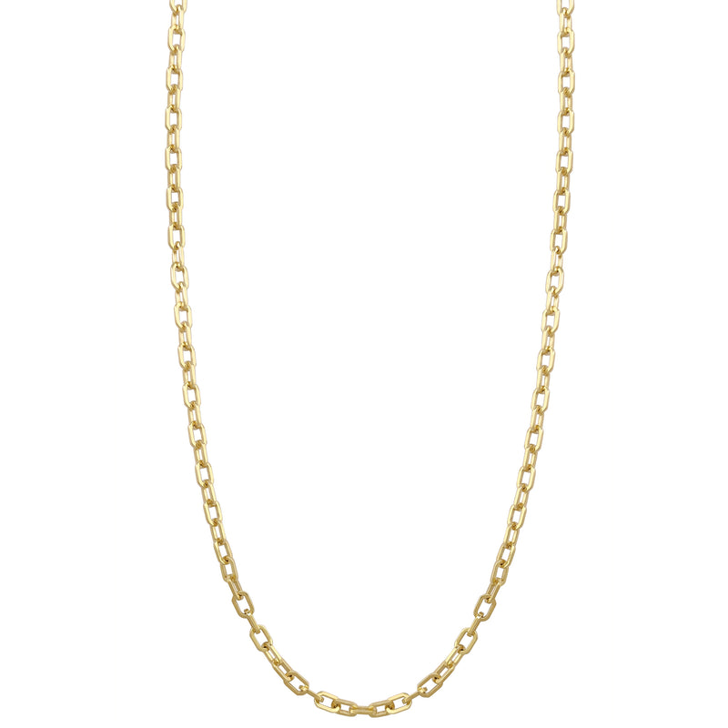 Hollow Cable Chain 26 inches (14K) Popular Jewelry New York