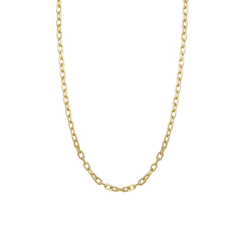 Hollow Cable Chain 22 inches (14K) Popular Jewelry New York