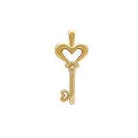 Hollow Heart Key Pendant (14K) Popular Jewelry New York