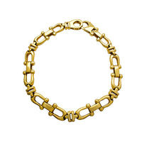 Horseshoe Link Bracelet (14K) Popular Jewelry New York