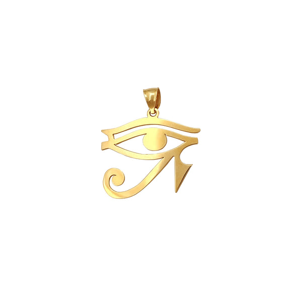 Eyes of Horus Pendant (14K) Popular Jewelry New York