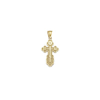 Ortodoxný krížový prívesok IC XC (14K) Popular Jewelry New York