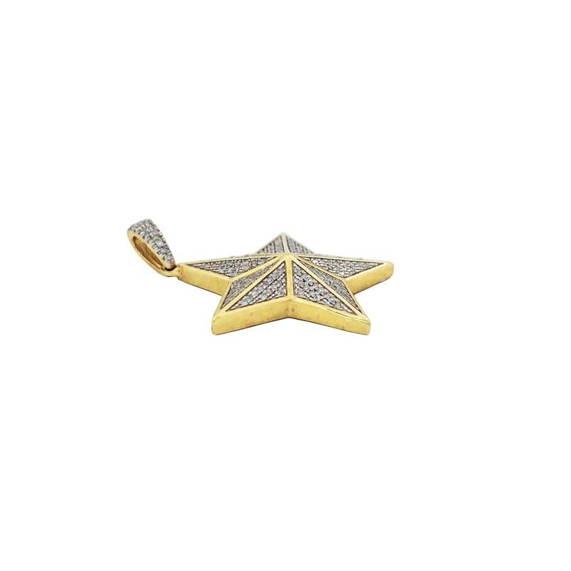 Diamond Star Pendant (10K).