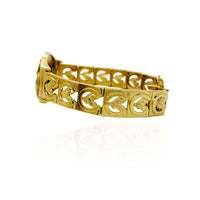 Horse Shoe Fluorite CZ Bracelet (14K).