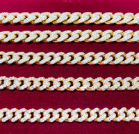 Miami Cuban CZ Bracelet (14K).