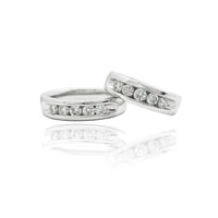 Diamond Pompeii Wedding Band Ring (14K).
