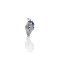 The World In Your Hand CZ Pendant (Silver).
