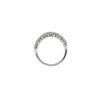 Diamond Round Wedding Ring (14K).
