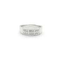 Six-Rectangles Channel Diamond Ring (14K)