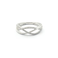 Entangled Line Diamond Ring (14K)