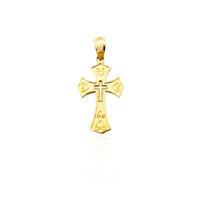 Heart & Cross Pendant (14K)