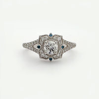 Diamond "Love Blossom" Engagement Ring (14K)