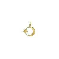 Moon & Star Pendant (14K)