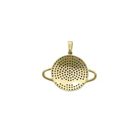 Zirconia Saturn Star Pendant (14K)