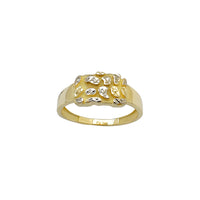 Two-Tone Nugget Ring (14K)