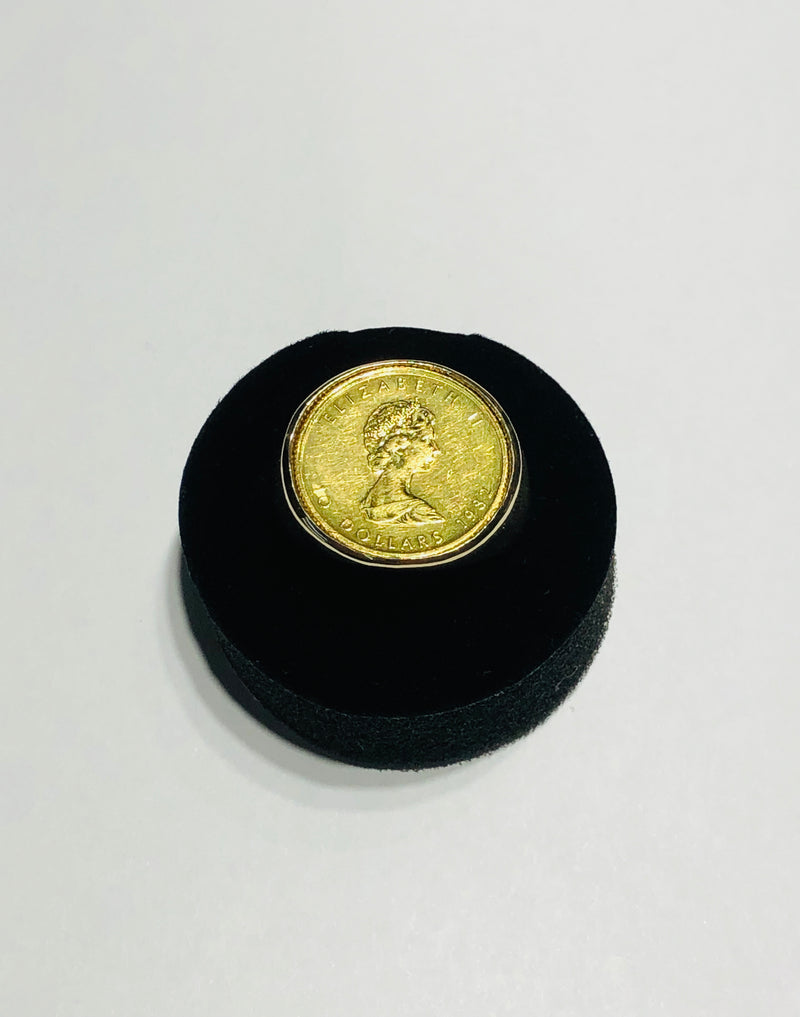 Elizabeth II Coin Ring (14K)